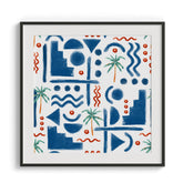 Sunkissed Lines Wall Art Painting